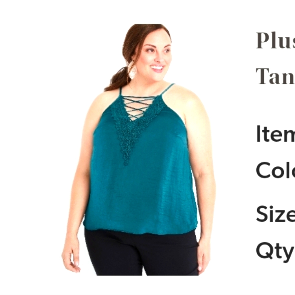 NEW Maurices w/tags silk tank top 2X